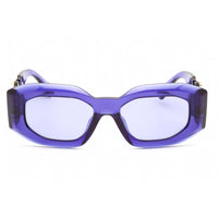 Versace Women's Sunglasses - Purple Transparent Plastic Oval Frame | 0VE4425U 54191A ,