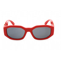 Versace Women's Sunglasses - Red Plastic Geometric Frame Grey Lens | VE4361 533087 ,