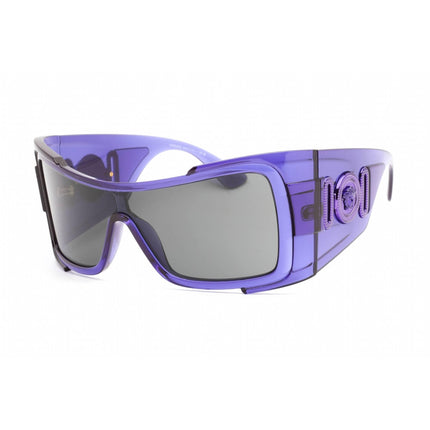 Versace Women's Sunglasses - Transparent Purple Shield Shape Frame | 0VE4451 541987 ,