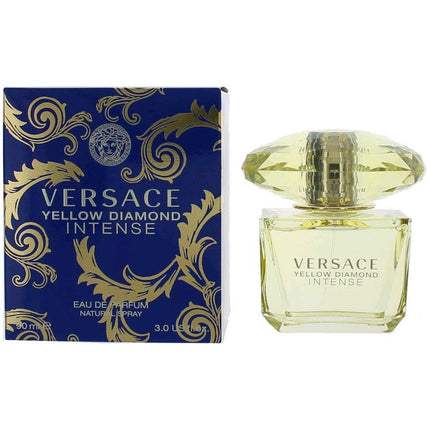 Versace Yellow Diamond Intense by Versace, 3 oz Eau De Parfum Spray for Women ,