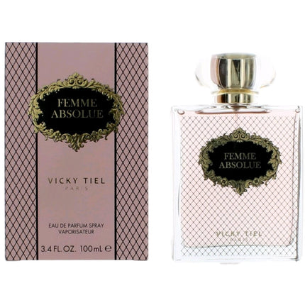 Vicky Tiel Women's Eau De Parfum Spray - Femme Absolue Exquisite Creation, 3.4 oz ,