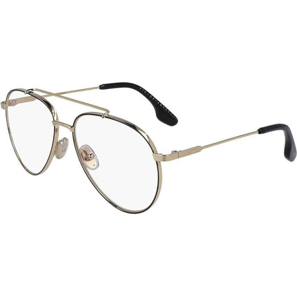 Victoria Beckham Women's Eyeglasses - Black Gold Frame | VICTORIA BECKHAM VB218 11 ,