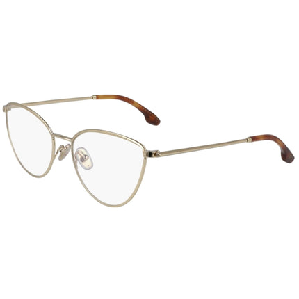 Victoria Beckham Women's Eyeglasses - Gold Cat Eye Frame | VICTORIA BECKHAM VB2113 714 ,