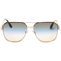 Victoria Beckham Women's Sunglasses - Blue Gradient Lens Square Frame | VB212S 720 ,