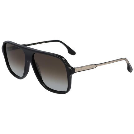 Victoria Beckham Women's Sunglasses - Brown Gradient Lens Square Frame | VB615S 001 ,