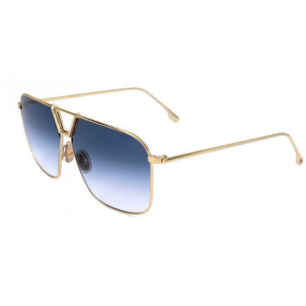 Victoria Beckham Women's Sunglasses - Gold Metal Frame | VICTORIA BECKHAM VB204S 704 ,