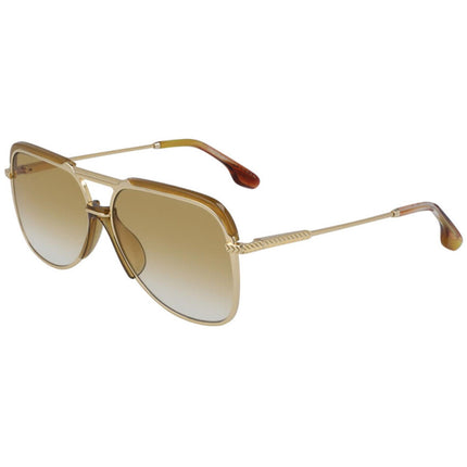 Victoria Beckham Women's Sunglasses - Gold/Honey Frame | VICTORIA BECKHAM VB205S 723 ,