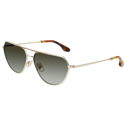 Victoria Beckham Women's Sunglasses - Gold/Honey Frame | VICTORIA BECKHAM VB221S 723 ,