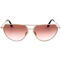 Victoria Beckham Women's Sunglasses - Gold/Wine Frame | VICTORIA BECKHAM VB221S 725 ,