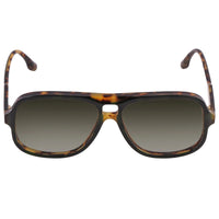 Victoria Beckham Women's Sunglasses - Green Gradient Lens Square Frame | VB620S 307 ,