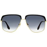 Victoria Beckham Women's Sunglasses - Grey Blue Lens | VICTORIA BECKHAM VB201S 717 ,