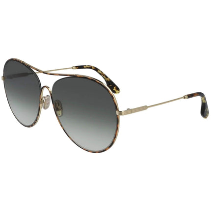 Victoria Beckham Women's Sunglasses - Havana/Silver | VICTORIA BECKHAM VB131S 214 ,