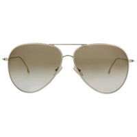 Victoria Beckham Women's Sunglasses - Khaki Gradient Lens Aviator Frame | VB203S 701 ,