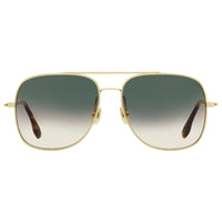 Victoria Beckham Women's Sunglasses - Petrol and Sand Lens Square Frame | VB215S 756 ,