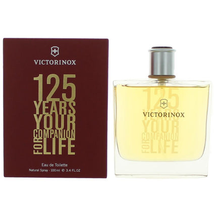 Victorinox 125th Anniversary by Swiss Army, 3.4 oz Eau De Toilette Spray for men ,