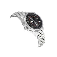 Victorinox Swiss Army Men's Chrono Watch - Airboss Mach 9 Grey Dial Bracelet | 241722 ,