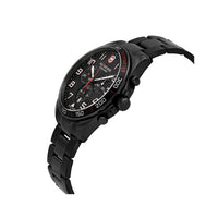 Victorinox Swiss Army Men's Chrono Watch - FieldForce Sport Black Bracelet | 241890 ,