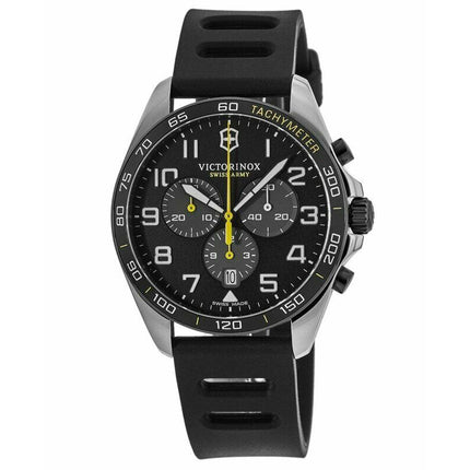 Victorinox Swiss Army Men's Chrono Watch - FieldForce Sport Black Strap | 241892 ,