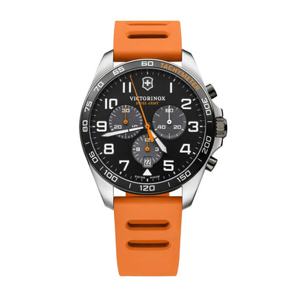 Victorinox Swiss Army Men's Chrono Watch - FieldForce Sport Orange Strap | 241893 ,