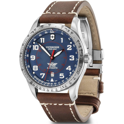Victorinox Swiss Army Men's Mechanical Watch - Airboss Blue Dial Strap | 241887 ,