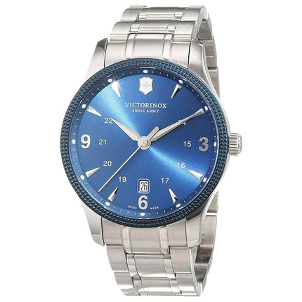 Victorinox Swiss Army Men's Quartz Watch - Alliance Blue Dial Bracelet | 241711.1 ,