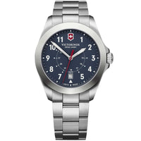 Victorinox Swiss Army Men's Quartz Watch - Heritage Blue Dial Steel Bracelet | 241967 ,