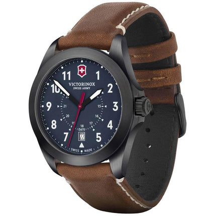 Victorinox Swiss Army Men's Quartz Watch - Heritage Brown Leather Strap | 241971 ,