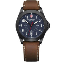 Victorinox Swiss Army Men's Quartz Watch - Heritage Brown Leather Strap | 241971 ,