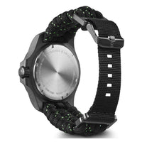 Victorinox Swiss Army Men's Quartz Watch - I.N.O.X. Carbon Black Dial Strap | 241888 ,