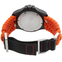 Victorinox Swiss Army Men's Quartz Watch - I.N.O.X. Carbon Khaki Dial Strap | 241800.2 ,