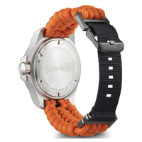 Victorinox Swiss Army Men's Quartz Watch - I.N.O.X. Professional Diver Orange Strap | 241845 ,