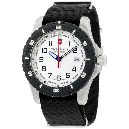 Victorinox Swiss Army Men's Quartz Watch - Maverick Sport Black Nylon Strap | 241676.1 ,