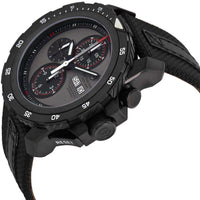 Victorinox Swiss Army Men's Watch - Alpnach Chronograph Grey Dial Black Strap | 241528 ,