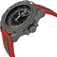 Victorinox Swiss Army Men's Watch - Alpnach Mechanical Red and Black Strap | 241686 ,