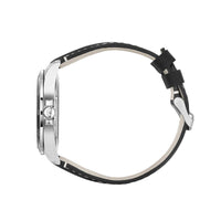 Victorinox Swiss Army Men's Watch - FieldForce GMT Black Dial Leather Strap | 241895 ,