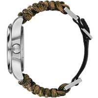 Victorinox Swiss Army Men's Watch - I.N.O.X. Green Dial Textile Strap | 241727 ,