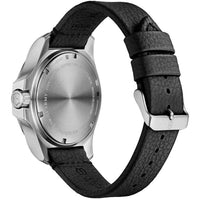 Victorinox Swiss Army Men's Watch - I.N.O.X. Quartz Black Leather Strap | 241737.1 ,