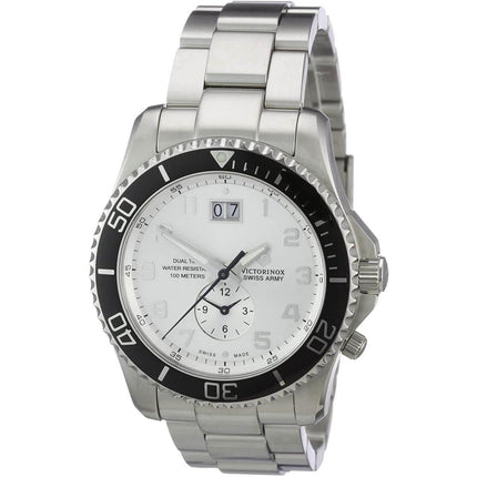 Victorinox Swiss Army Men's Watch - Maverick GS Silver Tone Bracelet | 241442 ,