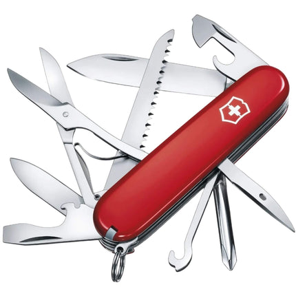 Victorinox Swiss Army Pocket Knife - Fieldmaster Red with 15 Functions | 1.4713 ,
