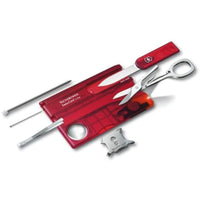 Victorinox Swiss Army Tool Kit - Ruby Red Translucent Swiss Card Lite | 0.7300.T ,