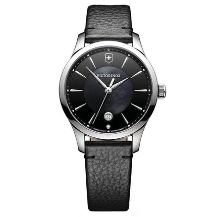 Victorinox Swiss Army Women's Quartz Watch - Alliance Black and MOP Dial | 241754 ,