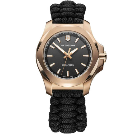 Victorinox Swiss Army Women's Quartz Watch - I.N.O.X. V Black Paracord Strap | 241880 ,