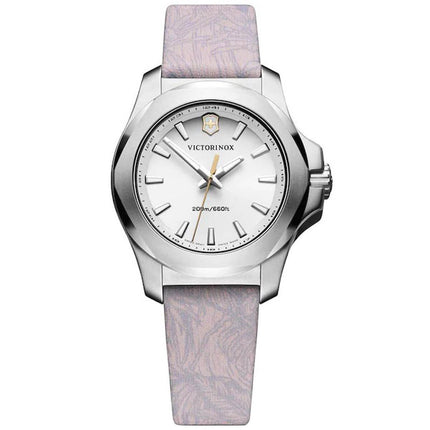Victorinox Swiss Army Women's Quartz Watch - I.N.O.X. V Pink Leather Strap | 249140 ,