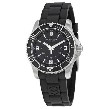 Victorinox Swiss Army Women's Quartz Watch - Maverick Black Dial Strap | 241702 ,