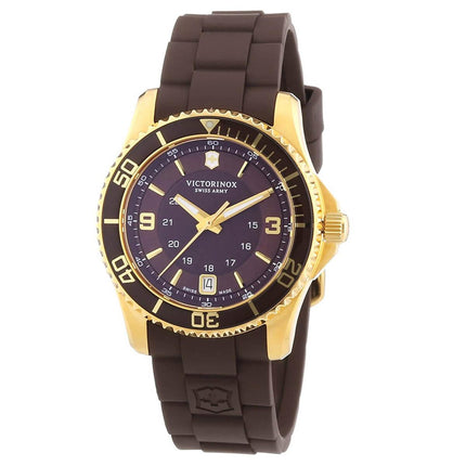 Victorinox Swiss Army Women's Quartz Watch - Maverick Brown Dial Strap | 241615 ,
