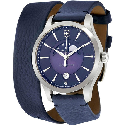 Victorinox Swiss Army Women's Watch - Alliance Small Blue Double Wrap Strap | 241755 ,