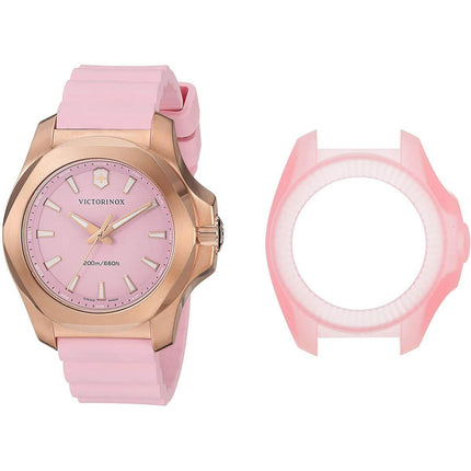 Victorinox Swiss Army Women's Watch - I.N.O.X. V Rose Gold Case Pink Dial | 241807 ,