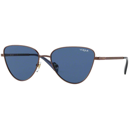 Vogue Unisex Sunglasses - Dark Blue Lens Copper Cat Eye Frame | 0VO4145SB 507420 ,
