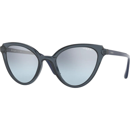 Vogue Women's Sunglasses - Azure Mirror Gradient Lens Plastic Frame | 0VO5294S 27647C ,