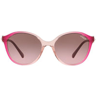 Vogue Women's Sunglasses - Transparent Light Pink Gradient Frame | 0VO5229SB 264314 ,